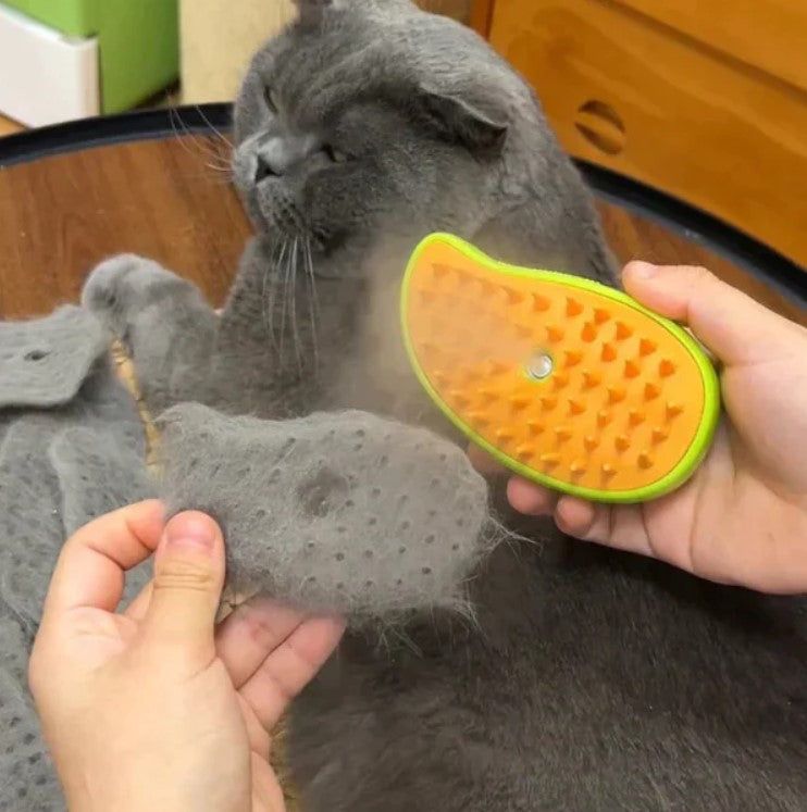 Cepillo Vapor Multifuncional De Mascota