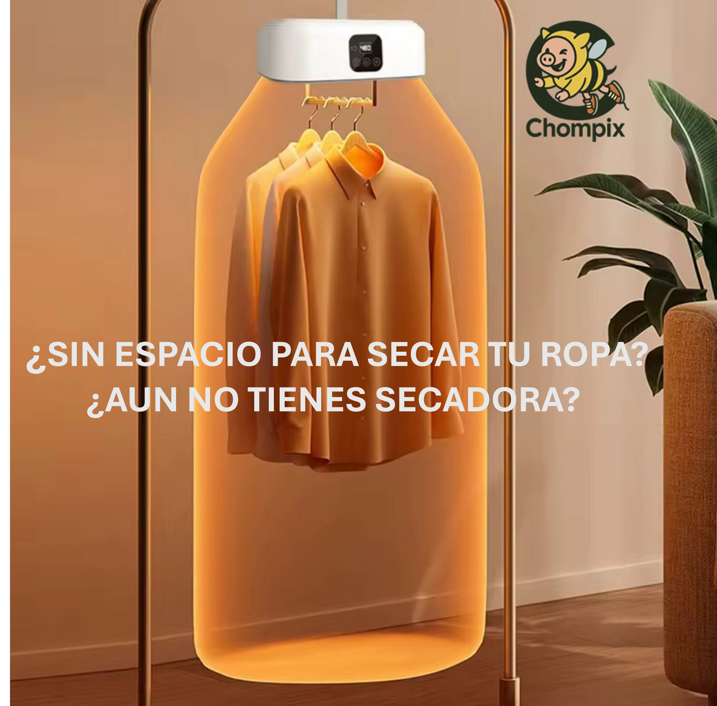 SECADORA DE ROPA PORTÁTIL