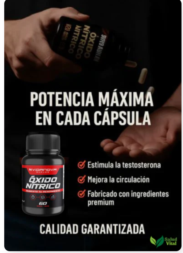 PREPURSOR DEL OXÍDO NÍTRICO 1000MG 60 CAPS