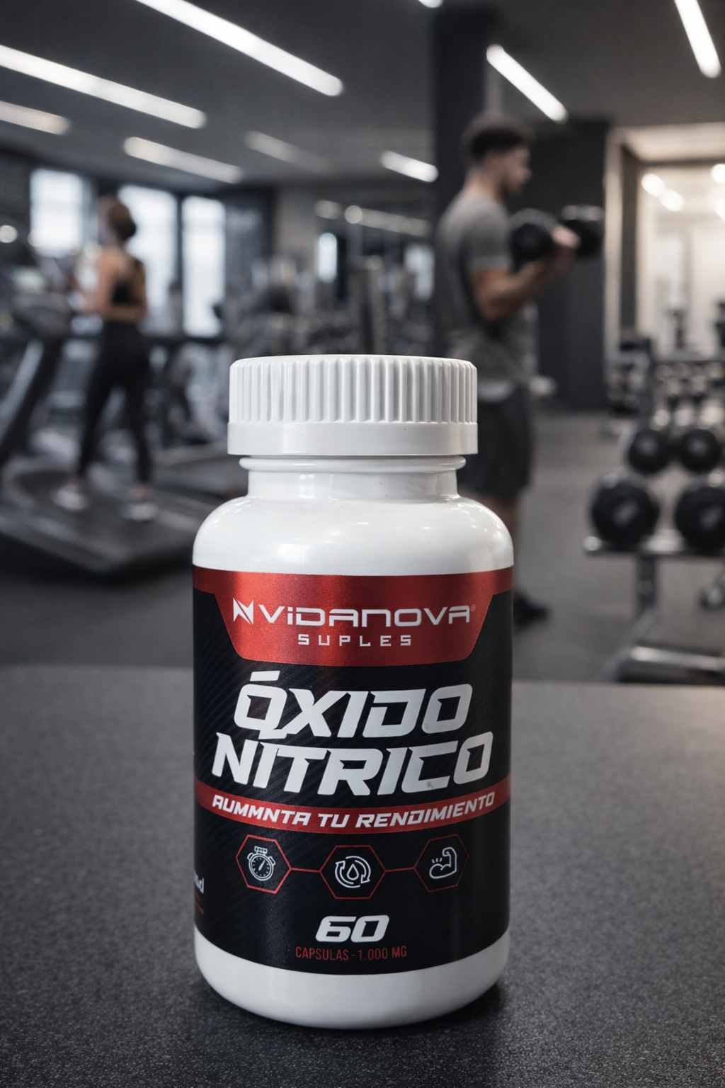 oxido nitrico 60 capsulas vida nova