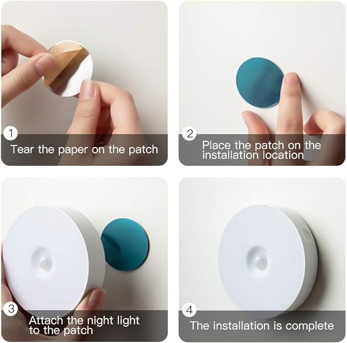 NUEVAS LÁMPARAS LED CON SENSOR DE MOVIMIENTO PACK DE 3