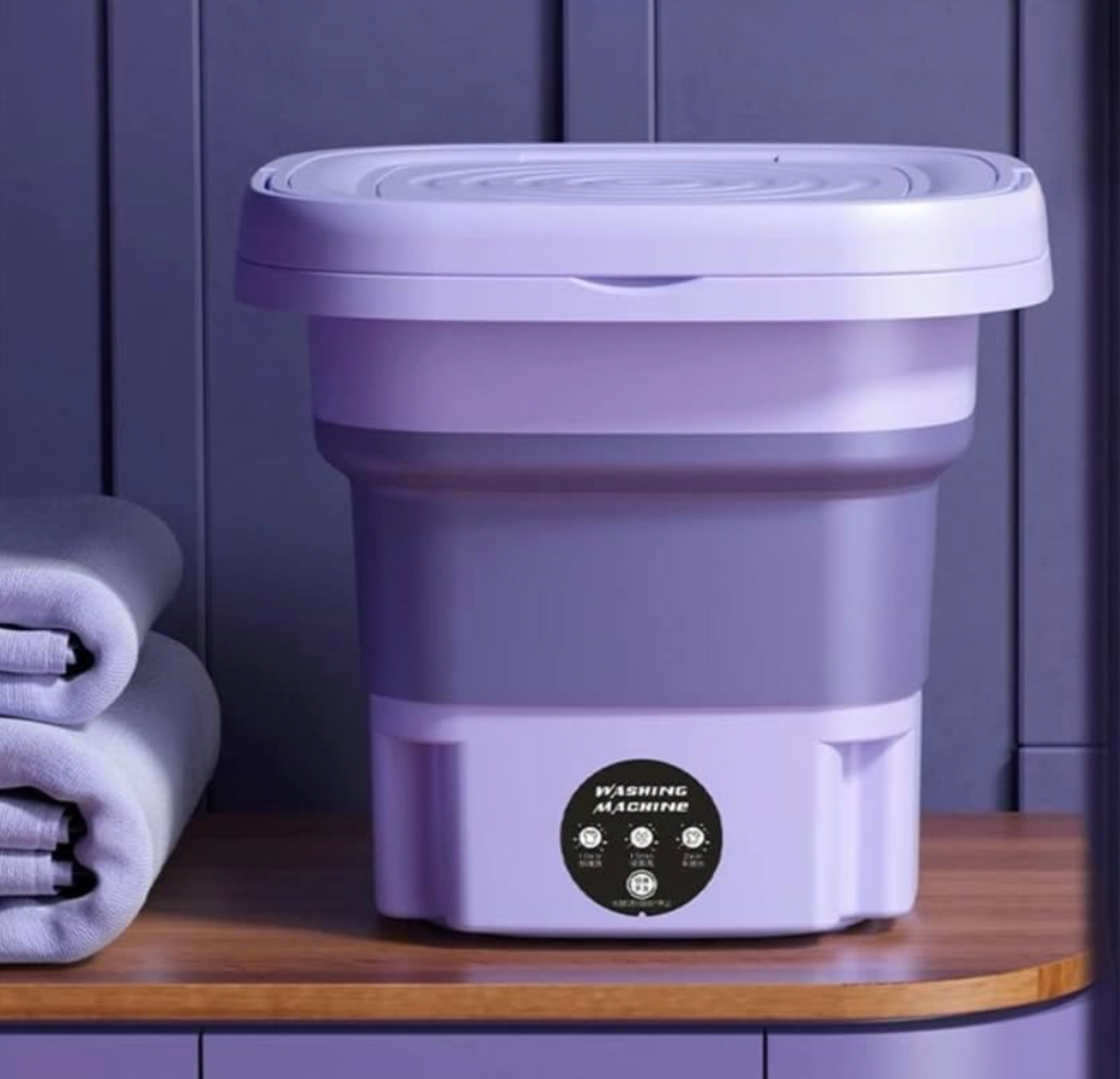 MINI LAVADORA PORTÁTIL PLEGABLE